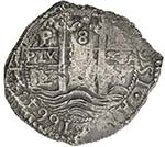 BOLIVIA: Felipe IV, 1621-1665, cob 8 reales ... 