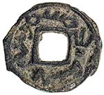 SEMIRECHE: Tukhus, 8th century, AE cash ... 