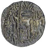 HUNNIC: Sri Shahi, 6th century, BI drachm ... 