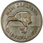 NEW ZEALAND: George V, 1910-1936, AR florin, ... 