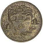 GREAT BRITAIN: AE medal (18.35g), 1739, ... 