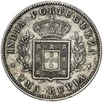 PORTUGUESE INDIA: Luís I, 1861-1889, AR ... 