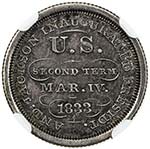 UNITED STATES: AR medalet, ND (1833-34), ... 