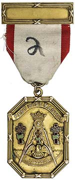 CHINA: Masonic AV medal, ... 