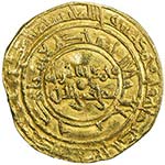 FATIMID: al-Zahir, 1021-1036, AV dinar ... 
