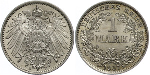 Kleinmünzen 1871-1922 1 ... 