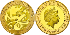Grossbritannien 2 Pounds, 2012, ... 