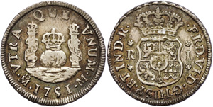 Mexiko Real, 1751, Ferdinand VI., ... 