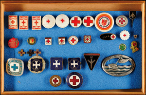 Badges, Shoulder straps German red ... 