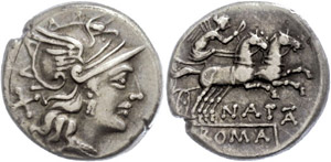Coins Roman Republic  Pinarius ... 