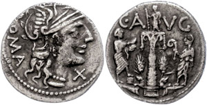 Coins Roman Republic  C. Minucius ... 
