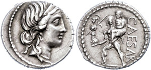 Coins Roman Republic  C. Iulius ... 