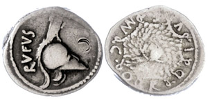 Coins Roman Republic  Mn. Cordius ... 