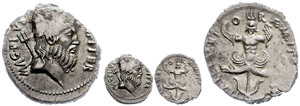 Coins Roman Republic  Sextus ... 