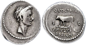 Coins Roman Republic  Q. Voconius ... 