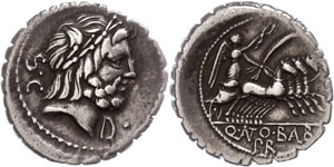 Coins Roman Republic  Q. Antonius ... 