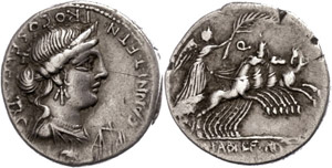 Coins Roman Republic  C. Annius T. ... 