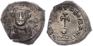 Münzen Byzanz  Constans II., ... 