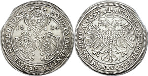 Nürnberg City  Thaler, 1624, with ... 