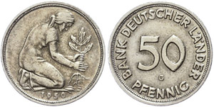 Federal coins after 1946  50 ... 