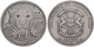 Burkina Faso  10000 Francs CFA, 1 ... 