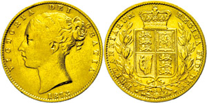 Great Britain  Sovereign, 1873, ... 