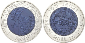 Austria  25 Euro, 2003, columbium, ... 