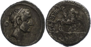 Coins Roman Republic  L. Marcius ... 