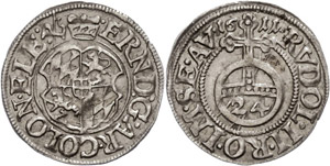 Köln Erzbistum  1/24 Taler, 1611, ... 