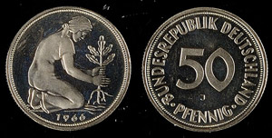 Federal coins after 1946  50 ... 