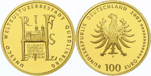 Münzen Bund ab 1946  2003, 100 ... 