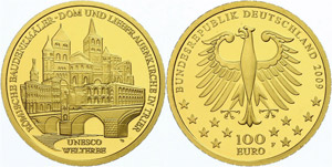 Münzen Bund ab 1946  2009, 100 ... 