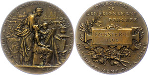Medallions foreign after 1900  ... 