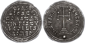 Münzen Byzanz Basilus I., ... 