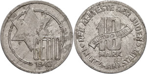 Coins German Areas Hood Lodz, 10 ... 