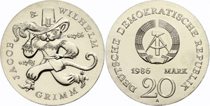 Münzen DDR 20 Mark, 1986 A, Zum ... 