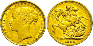 Australien Pound, 1885, Victoria, ... 