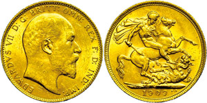 Australien Pound, 1909, Edward ... 