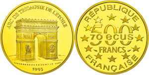 France 500 Franc (70 European ... 