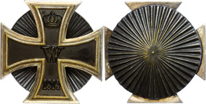  Iron Cross 1 (1914) arched, with ... 