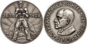  Silver medal, diameter 35 mm, 19, ... 