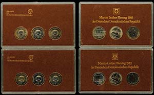 GDR normal use Coin sets 2 x KMS - ... 