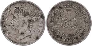 Great Britain 50 cent, 1901, ... 