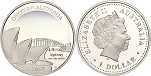 Australia 1 Dollar, 2007, ... 
