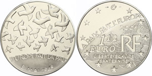 France 1, 5 Euro, 2005, 60. ... 