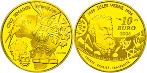 France 10 Euro, Gold, 2006, 100. ... 