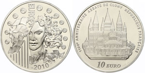 France 1, 5 Euro, 2010, European ... 
