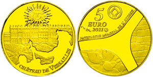 France 5 Euro, Gold, 2011, 60 ... 