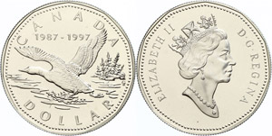 Canada 1 Dollar, 1997, 10 years ... 