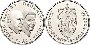 Norway 200 Kroner, 2012, 75. ... 